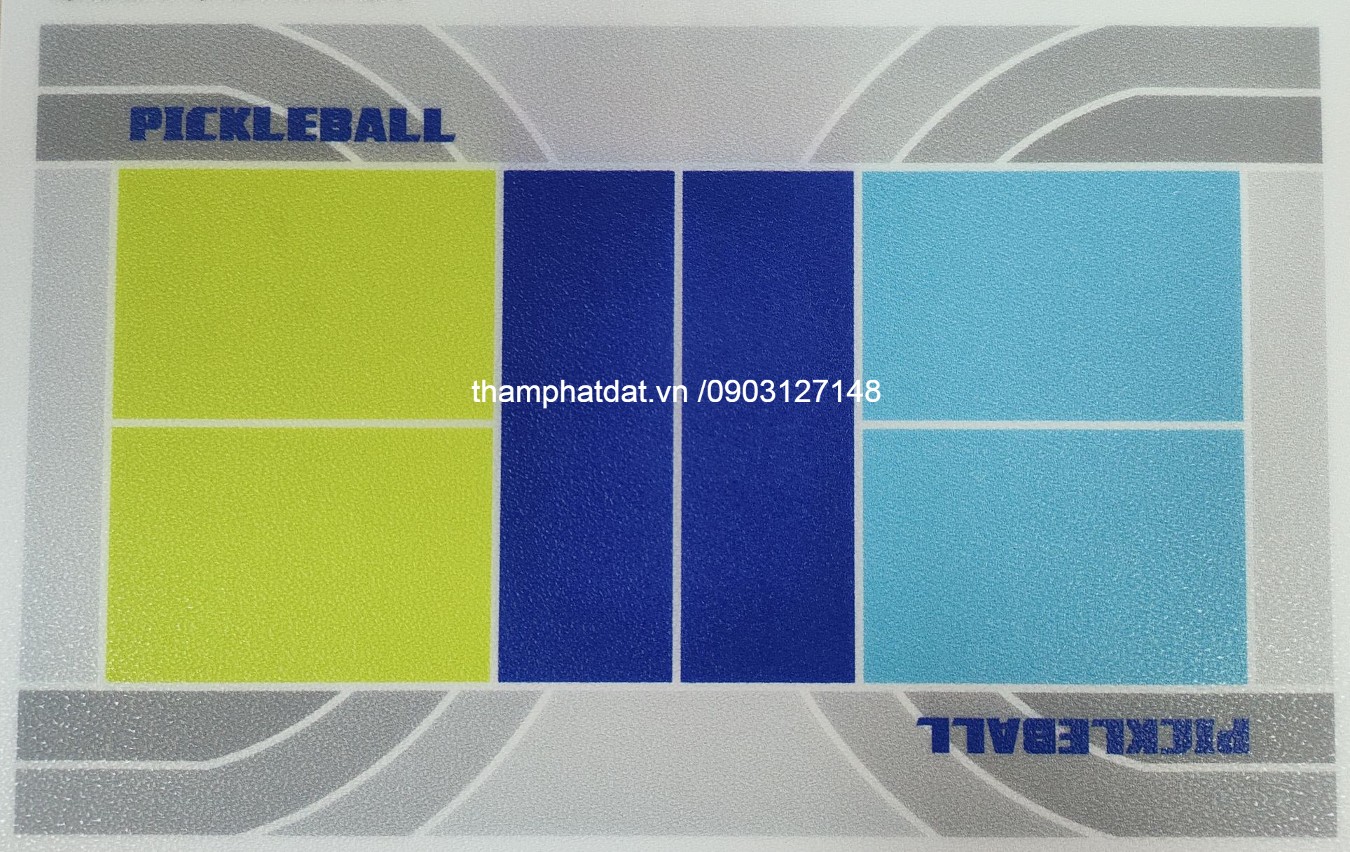 thảm pickleball design